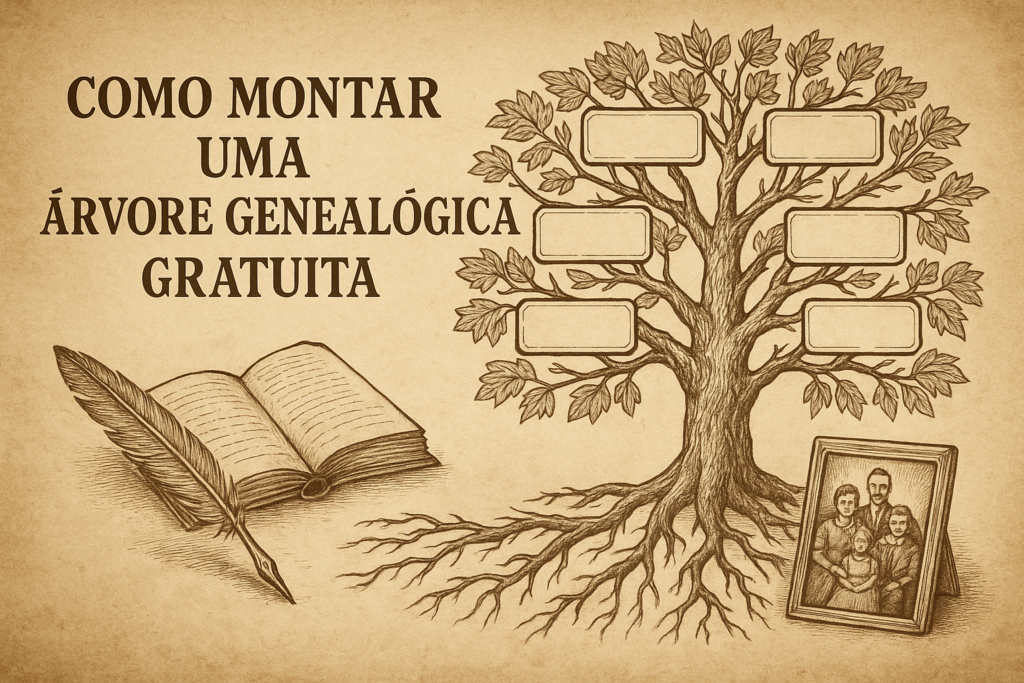 Como Montar uma Árvore Genealógica Gratuita - Família Rolim