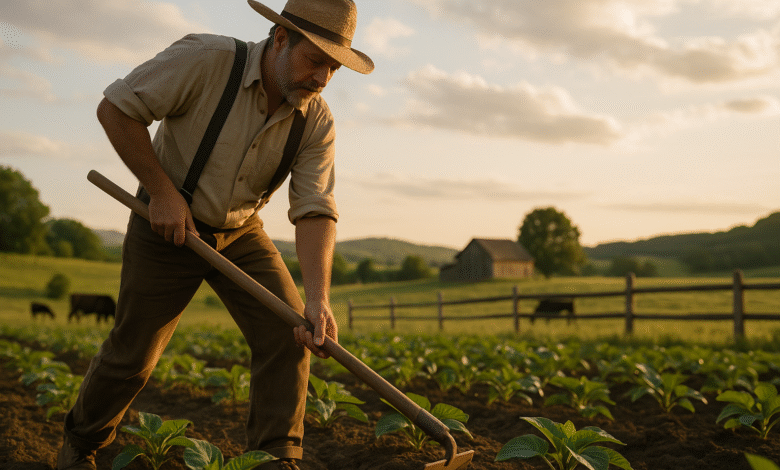 agricultor fazenda