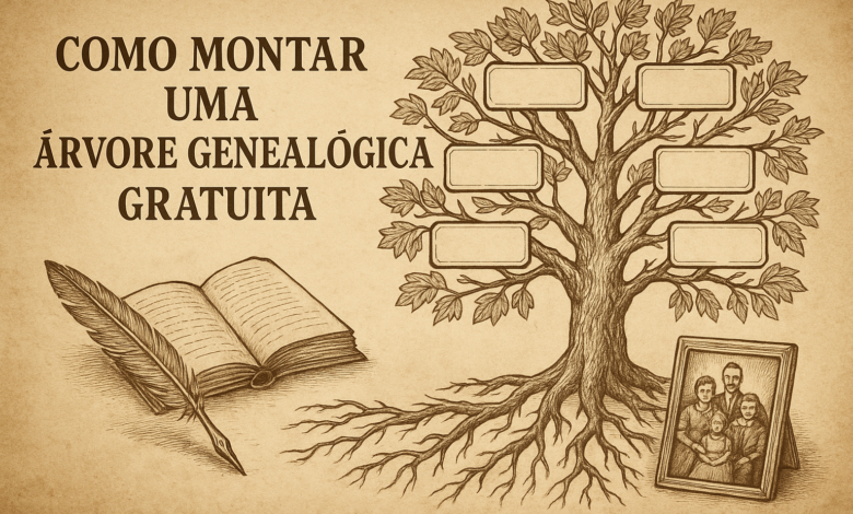 como montar uma arvore genealogica gratuita