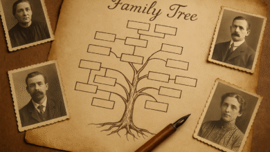 família genealogia arvore