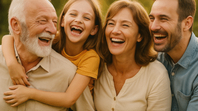 familia sorrindo