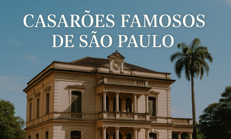 Casarões em São Paulo