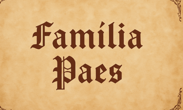 Familia Paes